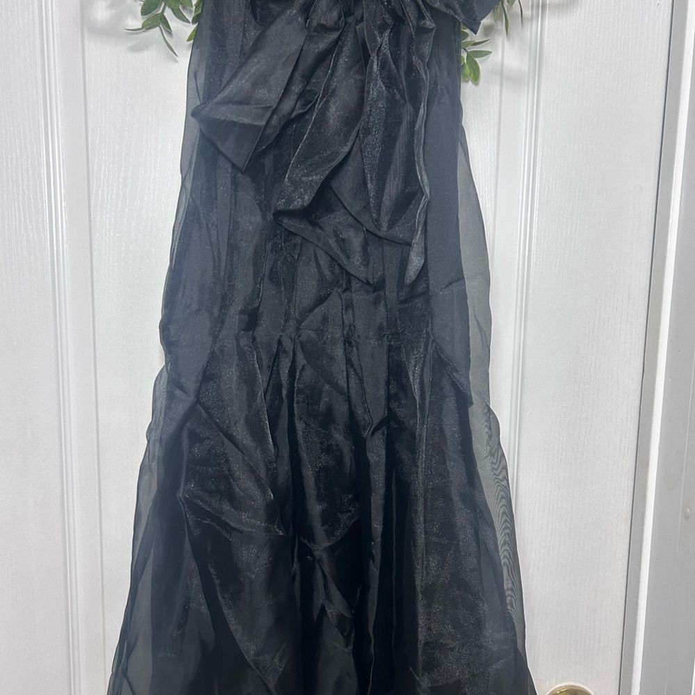 Zara Black Backless Dress